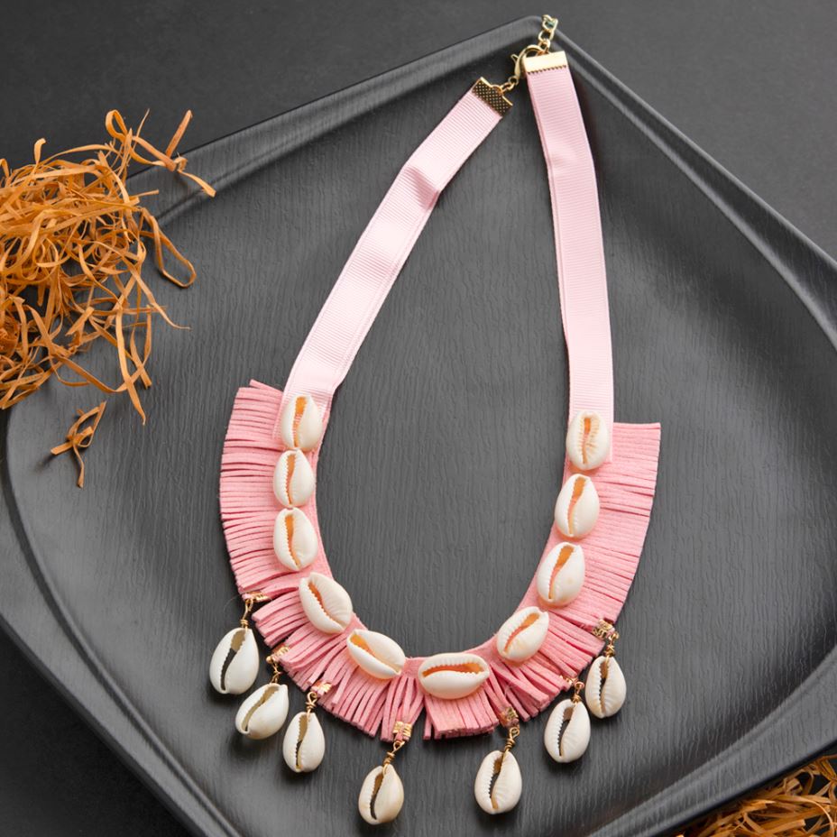 Cowrie Shell Handcrafted Western Choker Necklace