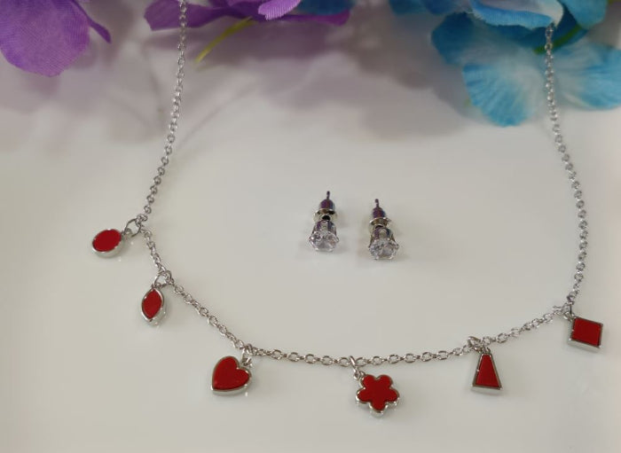 Silver/Gold/Rose Gold Plated Choker Necklace