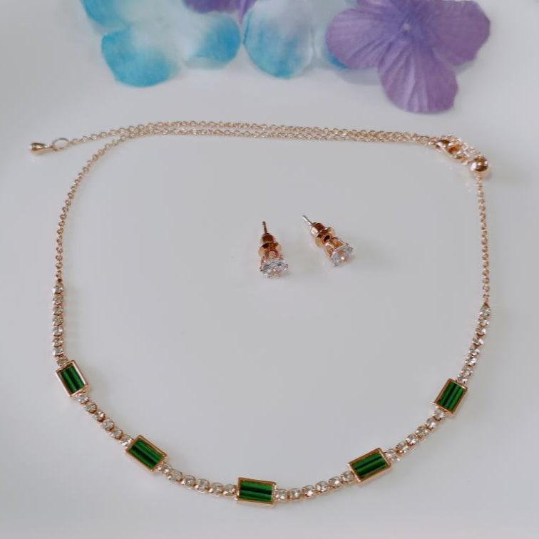 Silver/Gold/Rose Gold Plated Choker Necklace