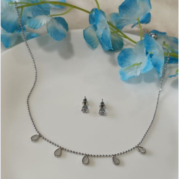 Silver/Gold/Rose Gold Plated Choker Necklace