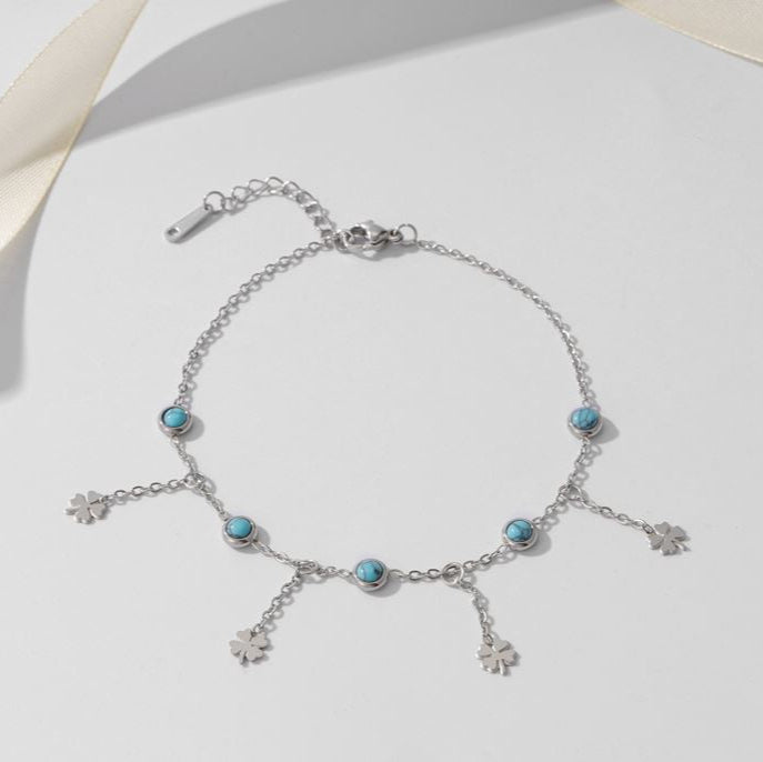 Stainless Steel Bead Link Bracelet