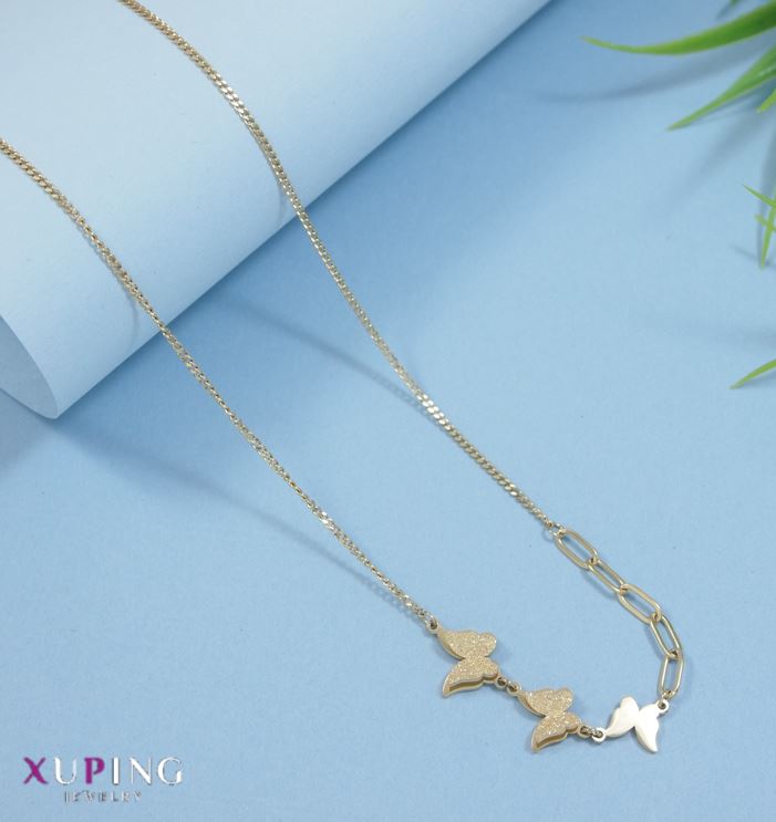 Xuping Butterfly Necklace