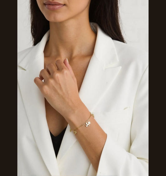 Xuping Haning Floral Chain Bracelet