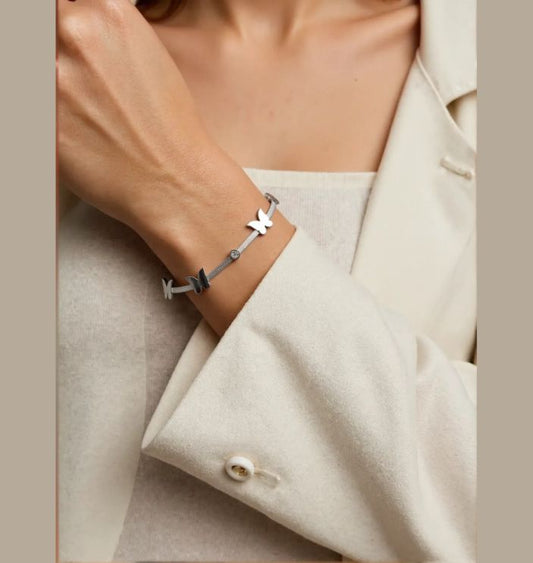 Xuping Butterfly Link Chain Bracelet