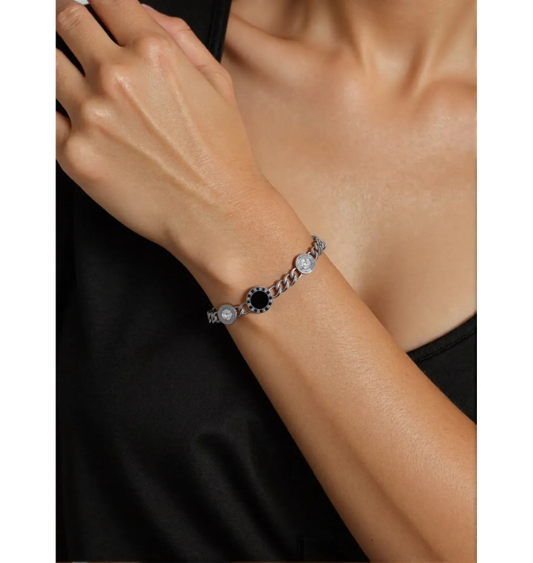 Xuping Roman Number Chain Bracelet